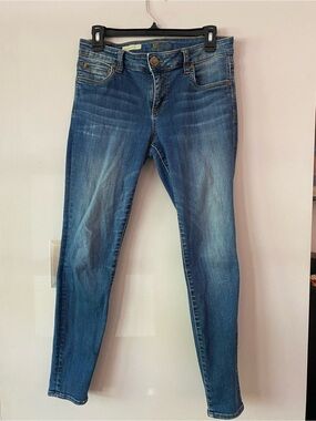 Kut from the Kloth Women's Dark Blue Skinny Jeans